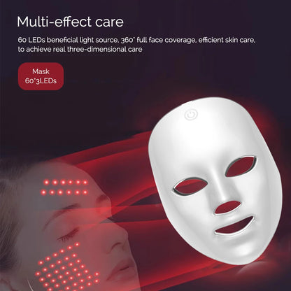 LumiGlow Elite – 7 Colour LED Face & Neck Therapy Mask
