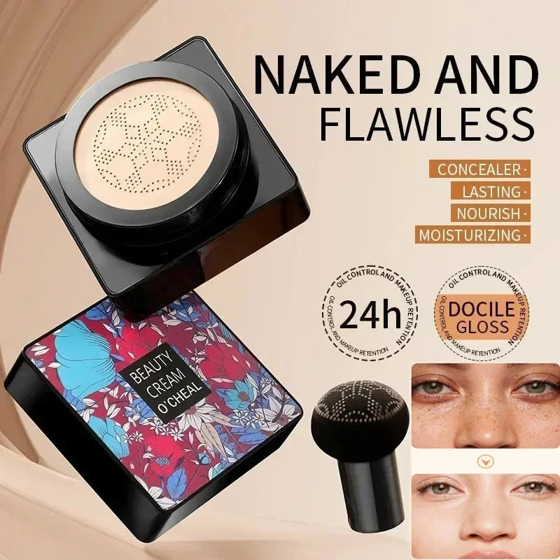 Magic Foundation Mushroom Head Air Cushion CC Cream Waterproof Brighten Foundation