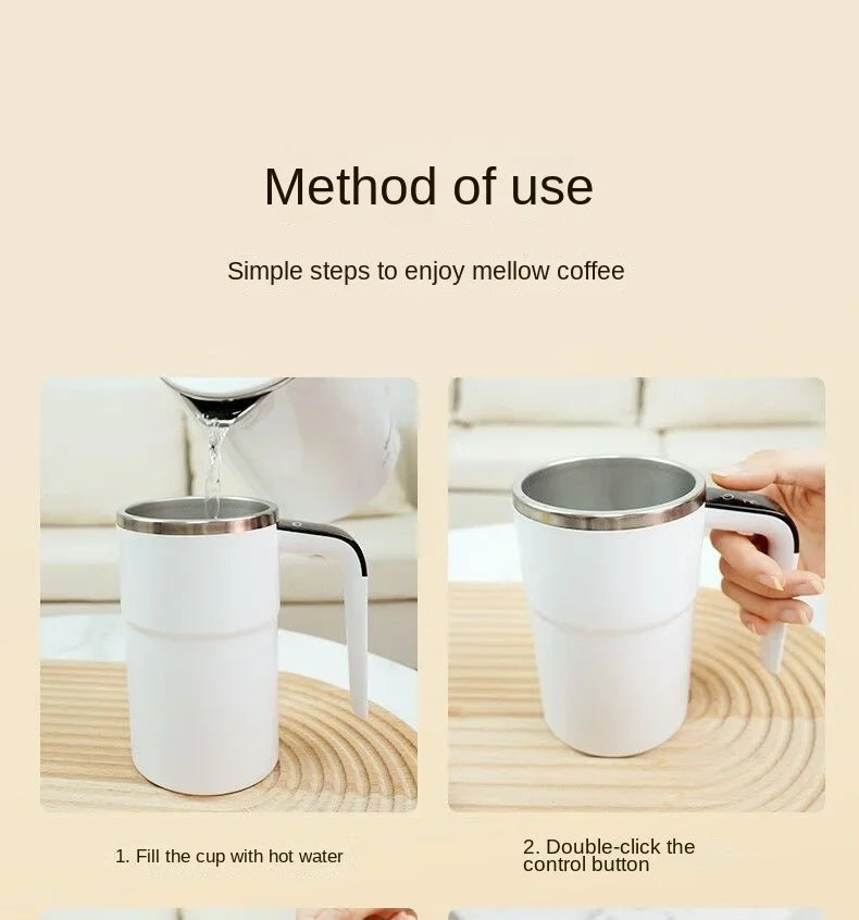 MixMate Pro – Self Stirring Smart Coffee Mug