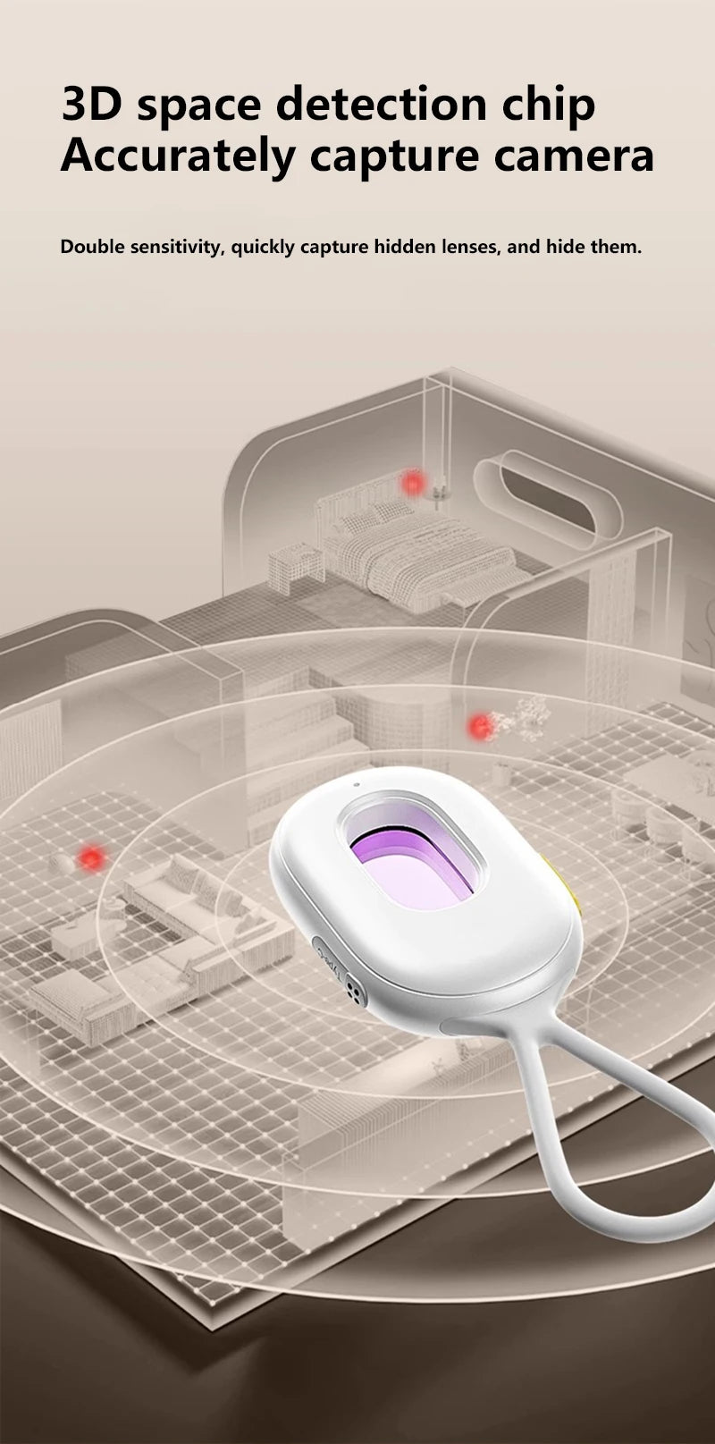 SecureScan Mini – Hidden Camera & Signal Detector