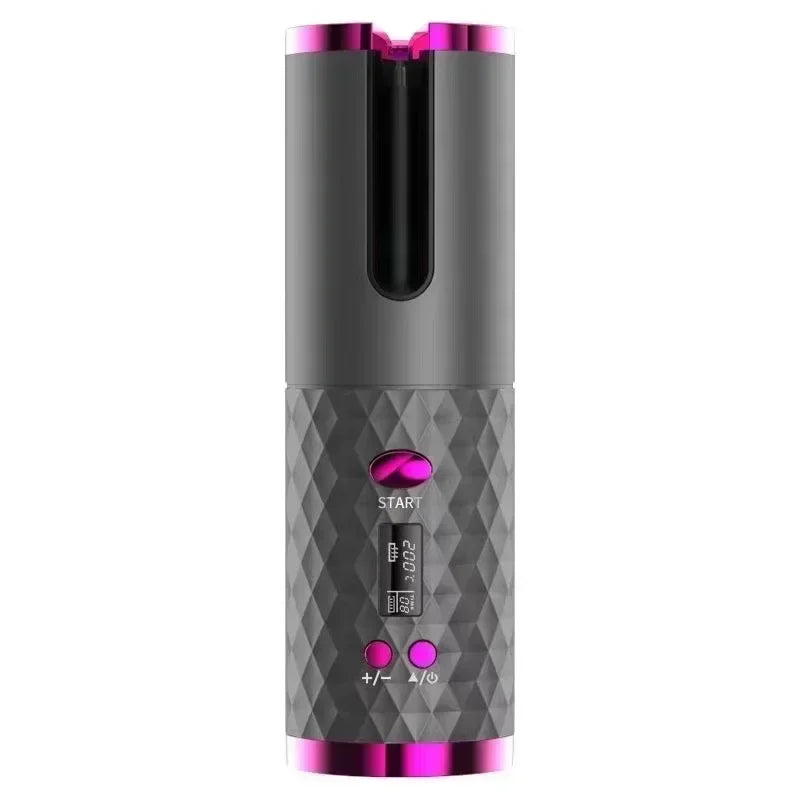 CurlEase Pro – Portable Wireless Automatic Hair Curler