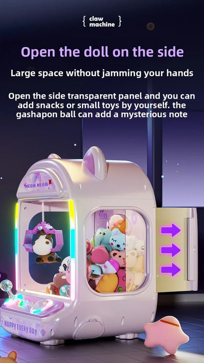 ClawMaster Arcade™ – Mini Candy & Toy Claw Machine