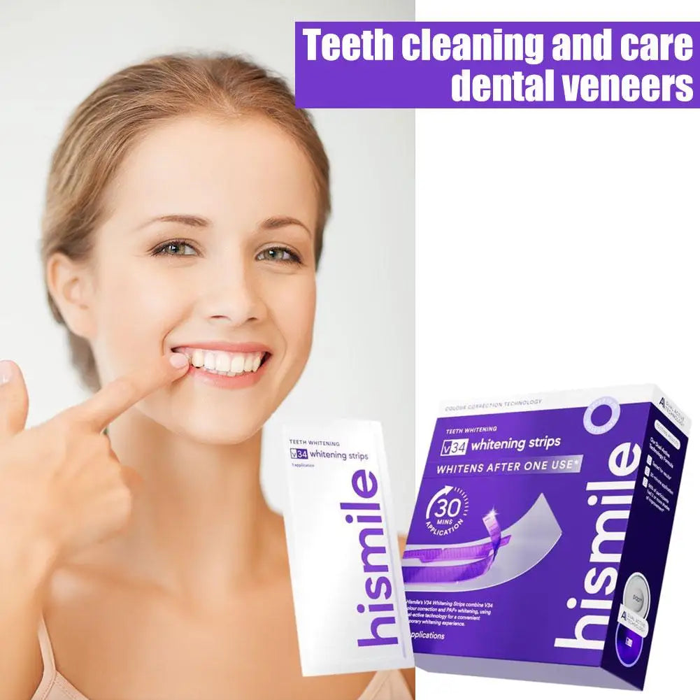 Smile Without Embarrassment — Visibly Whiter Teeth in Days with Hismile Xtreme V34