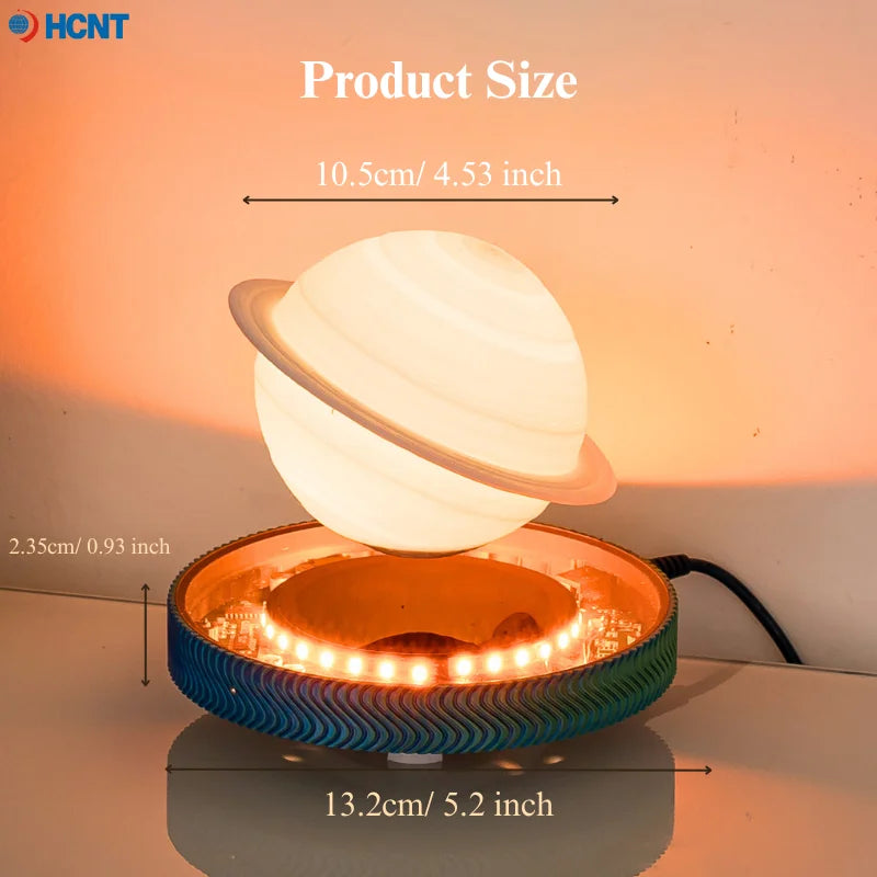LevitaSaturn – 3D Floating Saturn Night Light