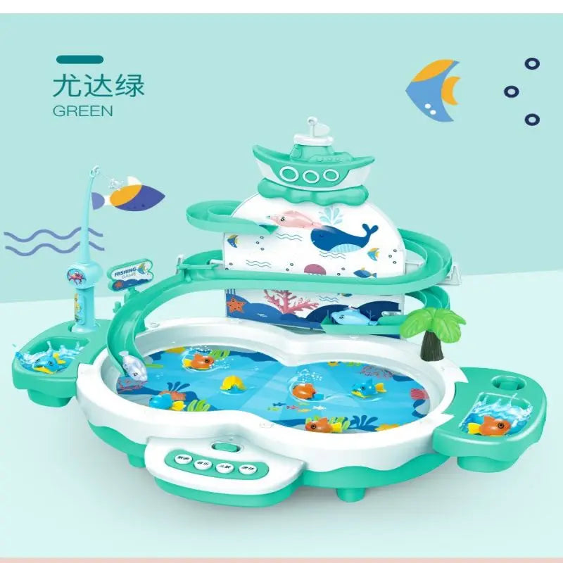 AquaCatch Adventure – Interactive Magnetic Fishing Track Toy