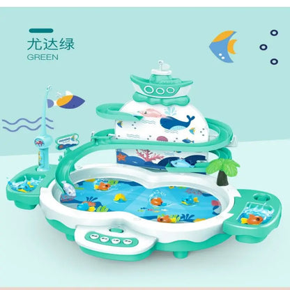 AquaCatch Adventure – Interactive Magnetic Fishing Track Toy