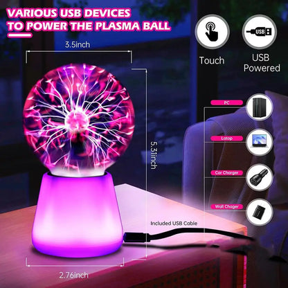 PlasmaNova – Interactive Plasma Sphere Ambient Lamp