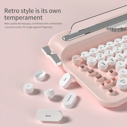 RetroType Air – Wireless Typewriter Bluetooth Keyboard