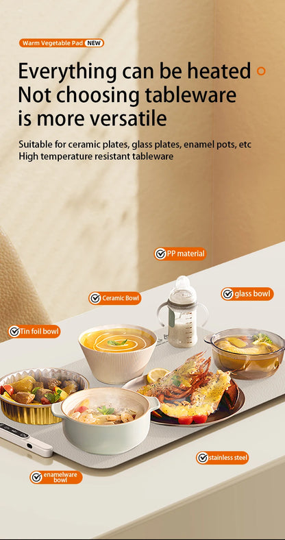 HeatMat Pro – Foldable Food Warming Pad