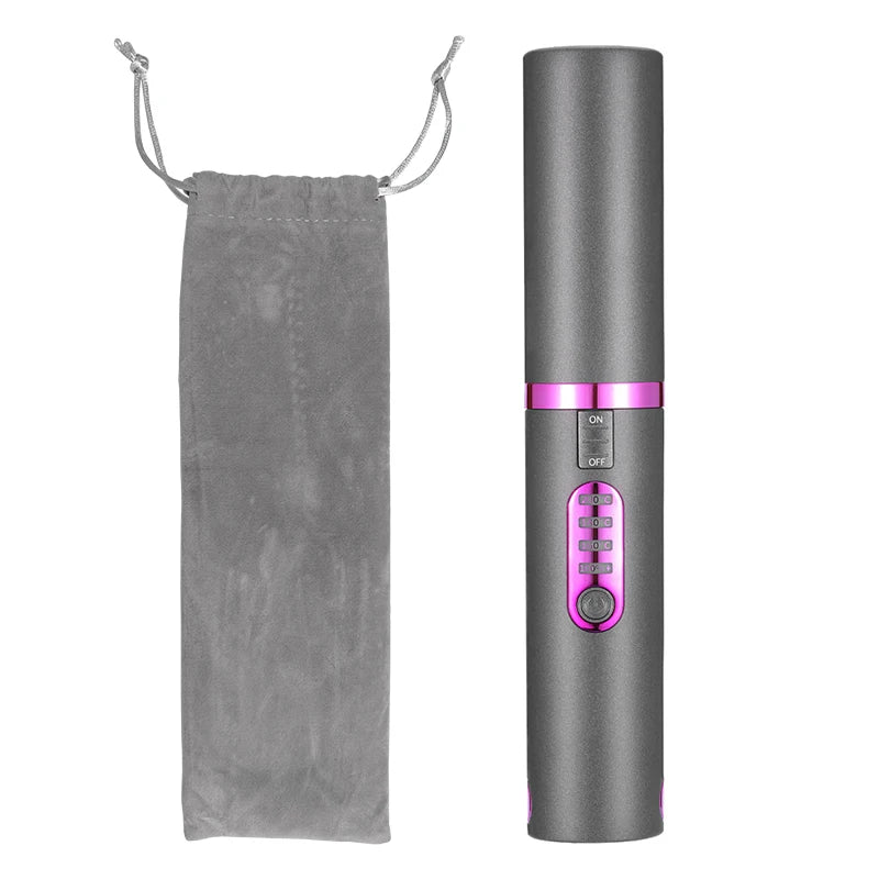 GlowStyle Go – Wireless 2-in-1 Hair Straightener & Curler