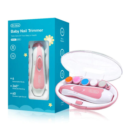 TinyTrim Glow – Electric Baby Nail Trimmer with LED Light