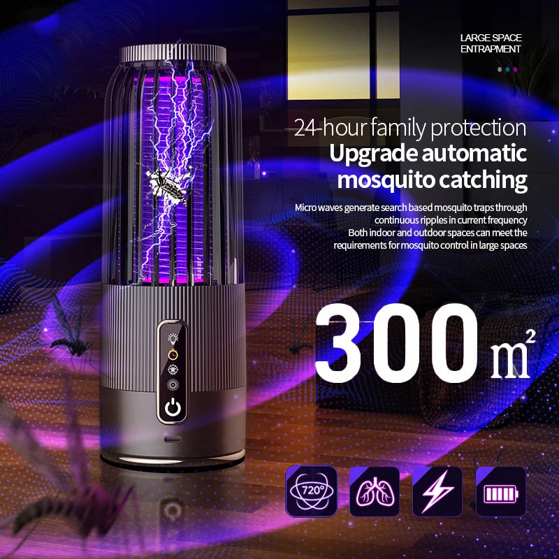 SolarShield Zap™ – Outdoor Solar Mosquito Killer Lamp