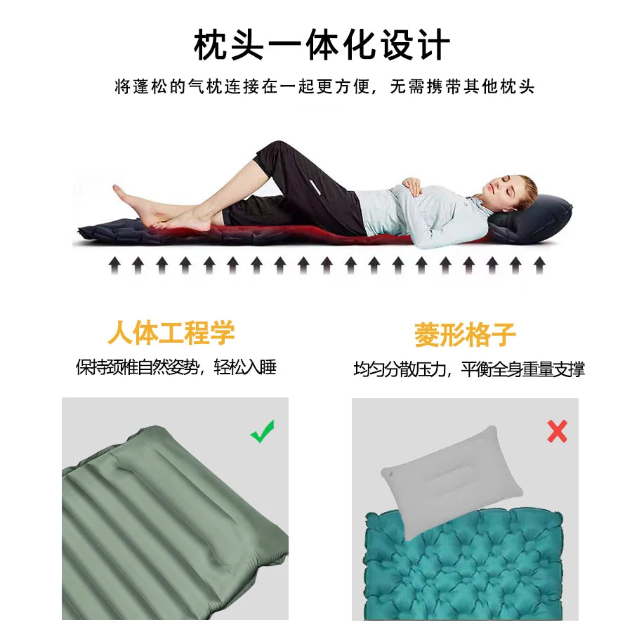 CloudRest Trek  – Ultralight Inflatable Camping Sleeping Pad