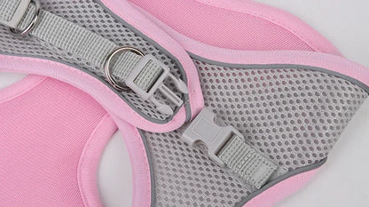 ComfortPaws Harness Set – Adjustable Dog & Cat Walking Harness
