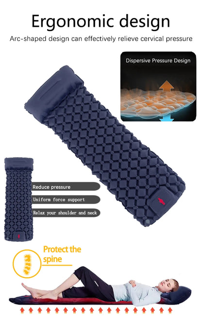 CloudRest Trek  – Ultralight Inflatable Camping Sleeping Pad