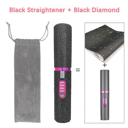 GlowStyle Go – Wireless 2-in-1 Hair Straightener & Curler