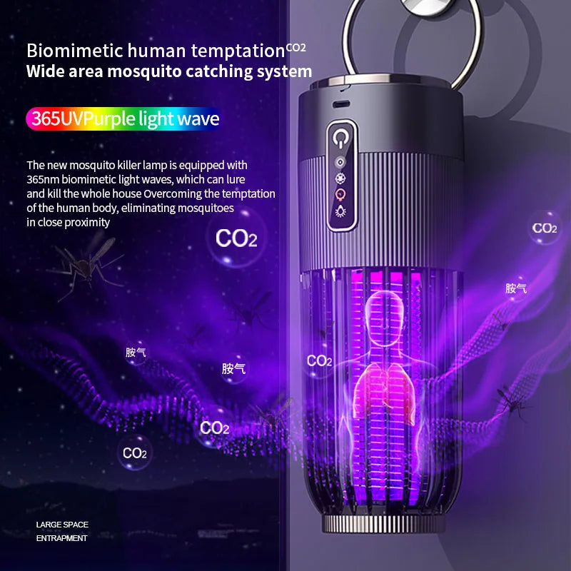 SolarShield Zap™ – Outdoor Solar Mosquito Killer Lamp