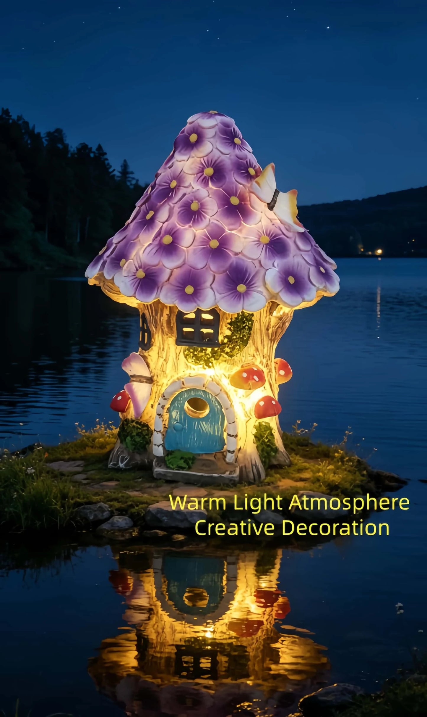 SunGlow Fairy – Solar Garden Fairy Light Statue