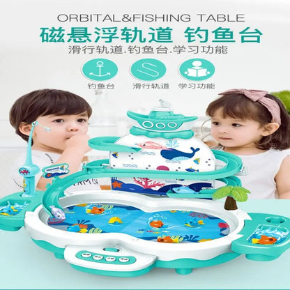 AquaCatch Adventure – Interactive Magnetic Fishing Track Toy