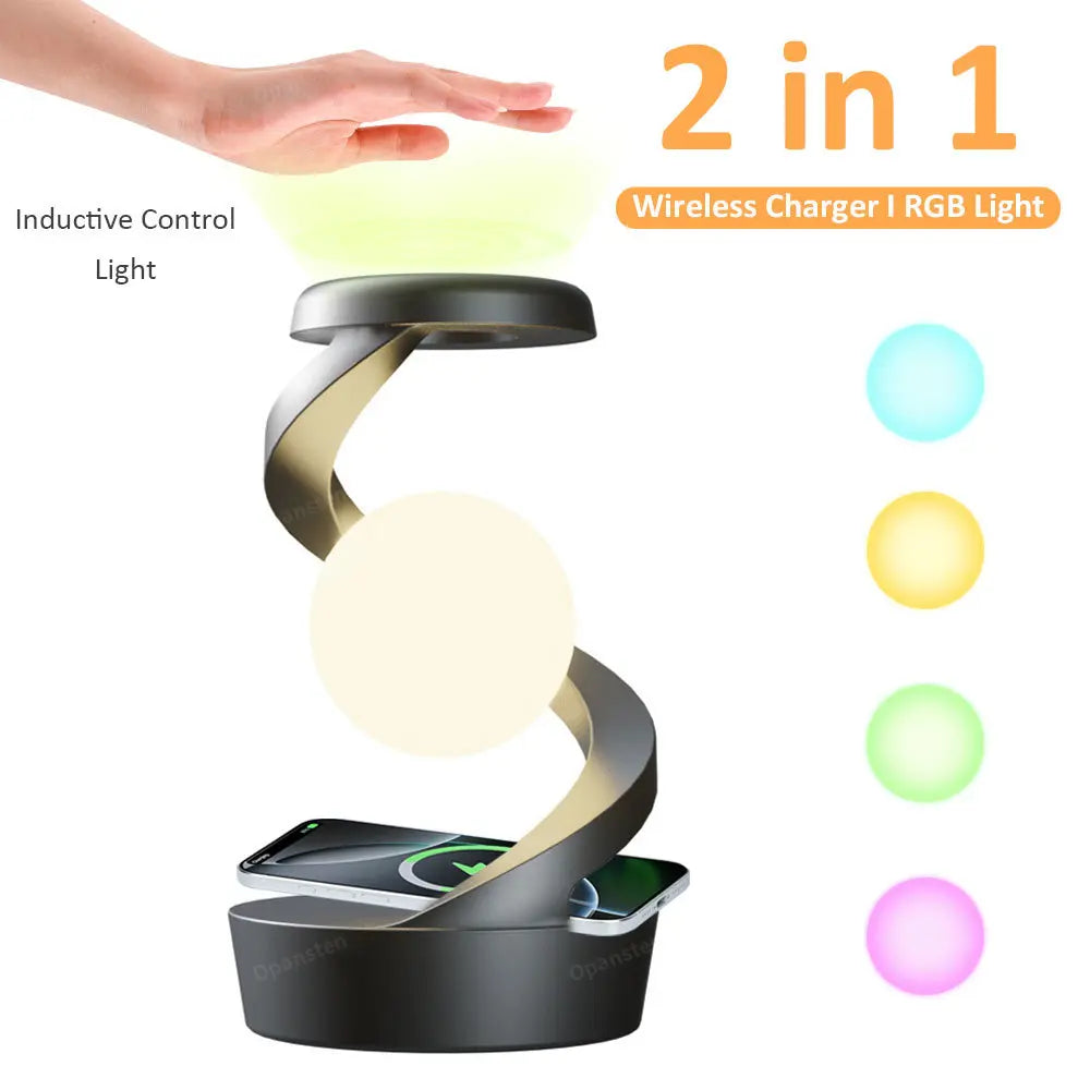LevoraCharge – The Floating Light That Powers Your Devices