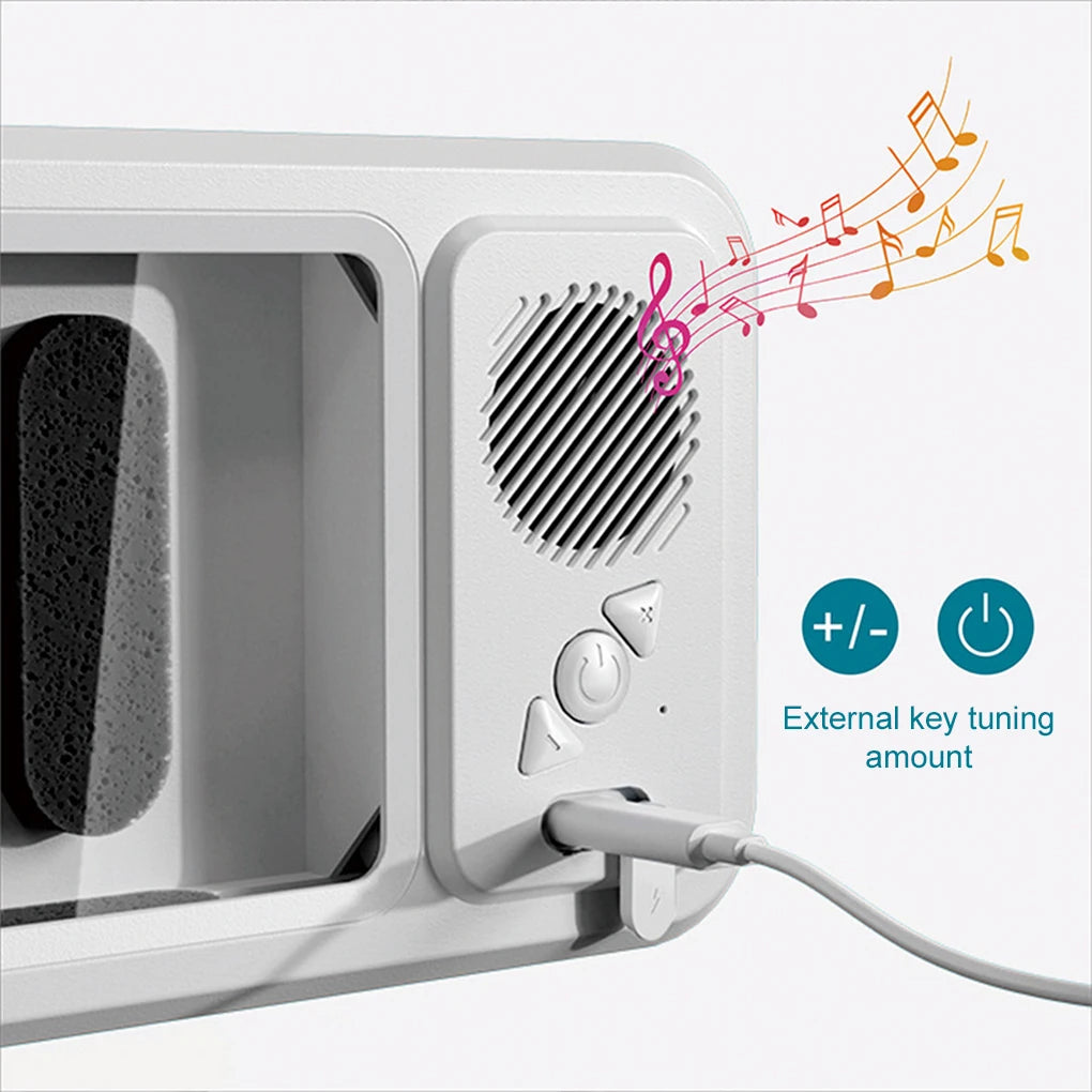 AquaView Sound – Waterproof Shower Phone Holder & Bluetooth Speaker