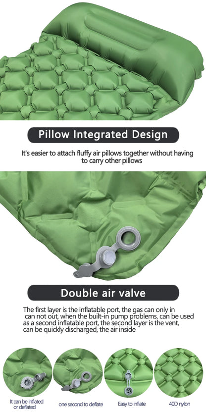 CloudRest Trek  – Ultralight Inflatable Camping Sleeping Pad