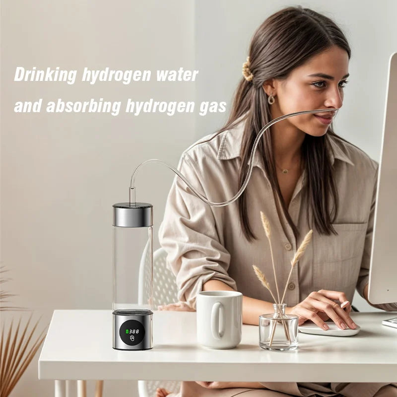 HydroPure Elite – Portable Hydrogen Water Bottle