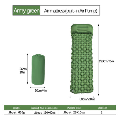 CloudRest Trek  – Ultralight Inflatable Camping Sleeping Pad