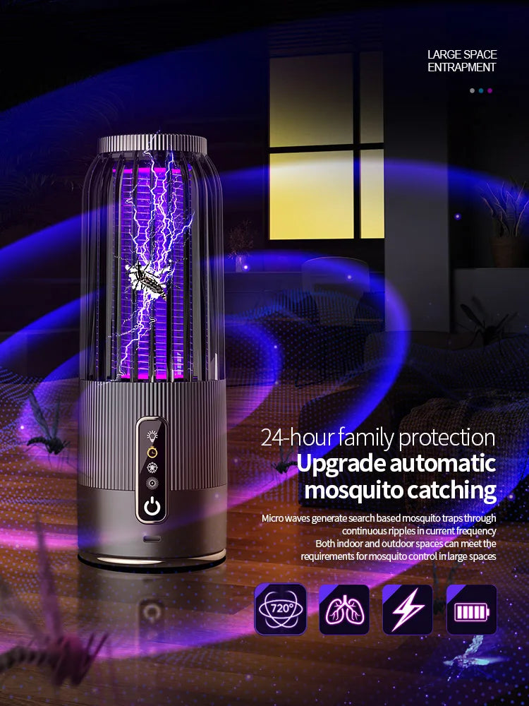 SolarShield Zap™ – Outdoor Solar Mosquito Killer Lamp