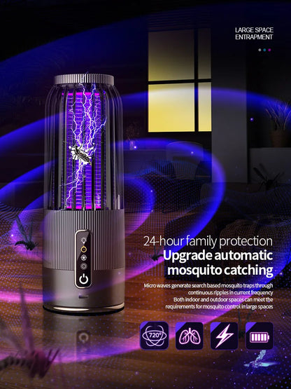 SolarShield Zap™ – Outdoor Solar Mosquito Killer Lamp