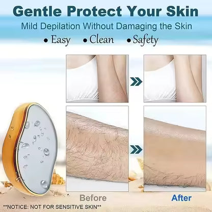 Crystal Epilator Stone Nano Crystal Hair Removal Eraser Painless Epilator Hair Removal