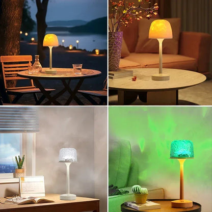 RippleGlow Mushroom – Water Ripple Ambient Lamp