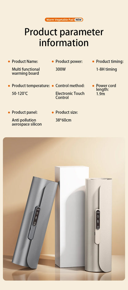 HeatMat Pro – Foldable Food Warming Pad
