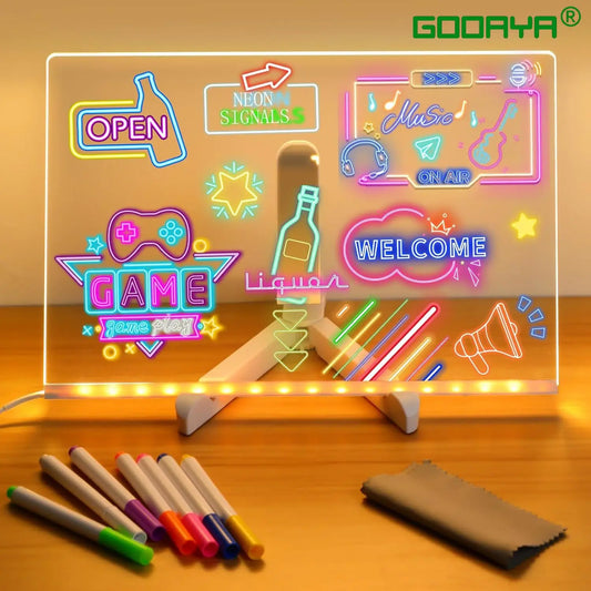 GlowMemo Kids – LED Message & Drawing Board