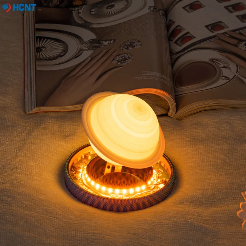 LevitaSaturn – 3D Floating Saturn Night Light