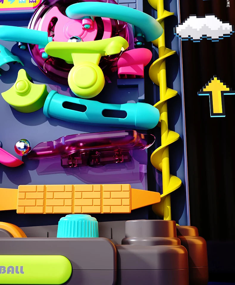 AdventureTrack – Montessori Rolling Ball Learning Maze
