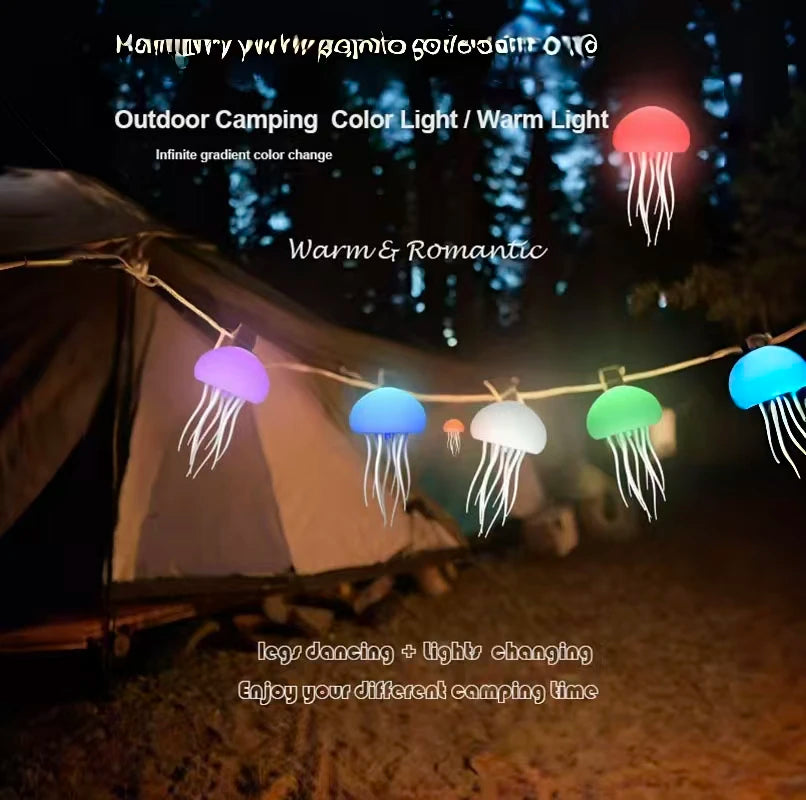 AquaPulse Jelly – Floating RGB Jellyfish Night Light