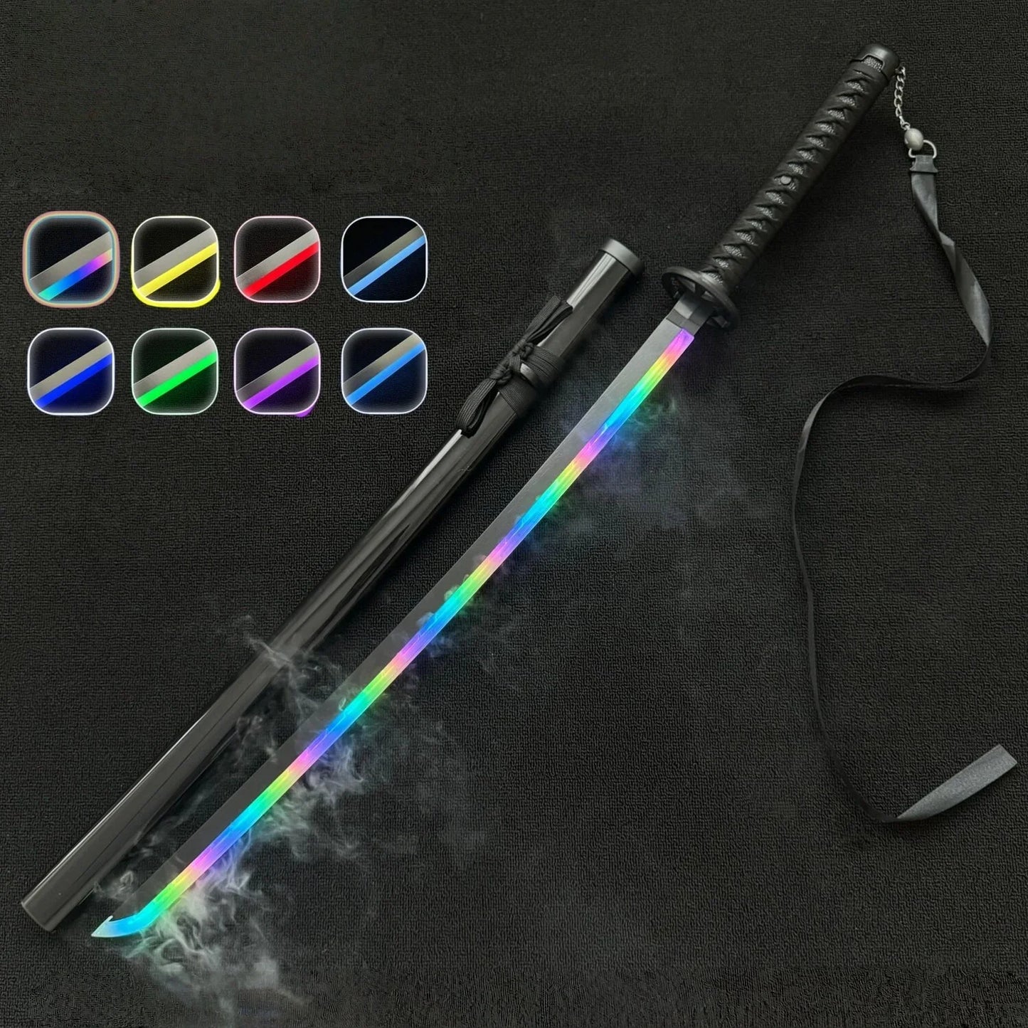 MistBlade Rukia – 40" LED Vapour Katana Cosplay Sword