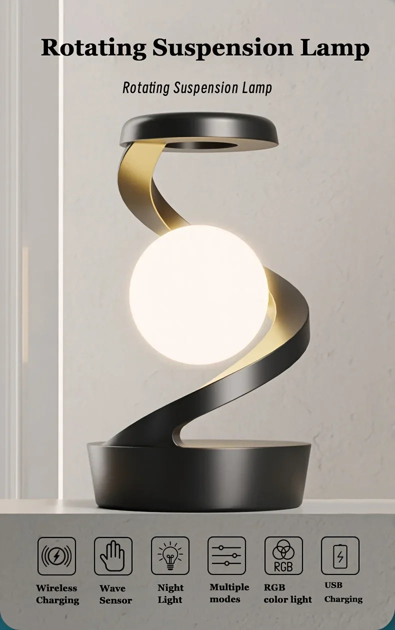 LevoraCharge – The Floating Light That Powers Your Devices