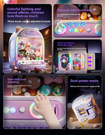 ClawMaster Arcade™ – Mini Candy & Toy Claw Machine