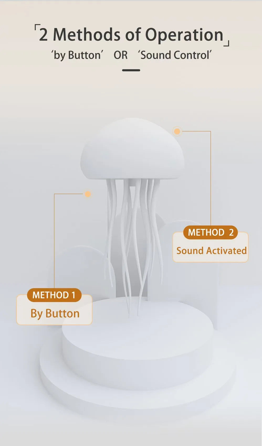 AquaPulse Jelly – Floating RGB Jellyfish Night Light