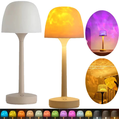 RippleGlow Mushroom – Water Ripple Ambient Lamp