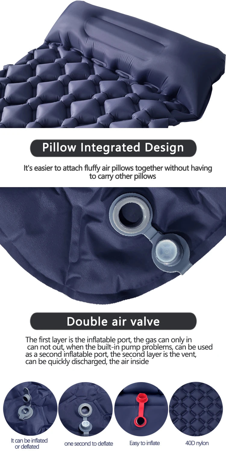 CloudRest Trek  – Ultralight Inflatable Camping Sleeping Pad