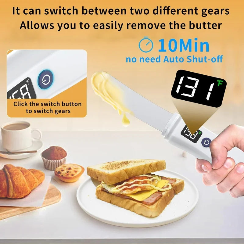 ButterGlow – USB Heated Butter Spreader Knife