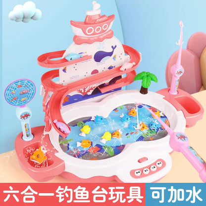 AquaCatch Adventure – Interactive Magnetic Fishing Track Toy