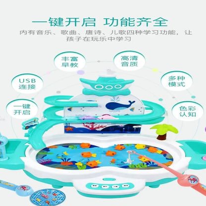 AquaCatch Adventure – Interactive Magnetic Fishing Track Toy