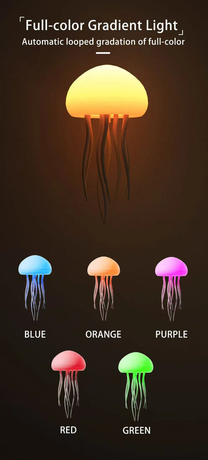AquaPulse Jelly – Floating RGB Jellyfish Night Light