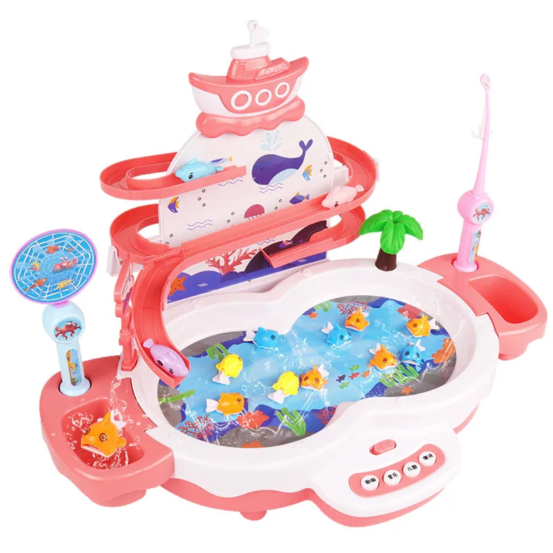 AquaCatch Adventure – Interactive Magnetic Fishing Track Toy