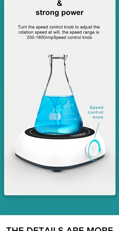 MixLab Pro – Mini Magnetic Laboratory Stirrer