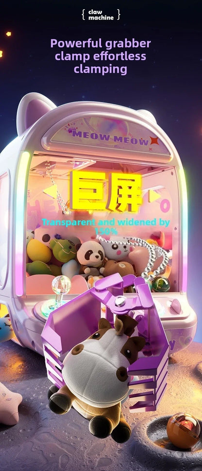 ClawMaster Arcade™ – Mini Candy & Toy Claw Machine